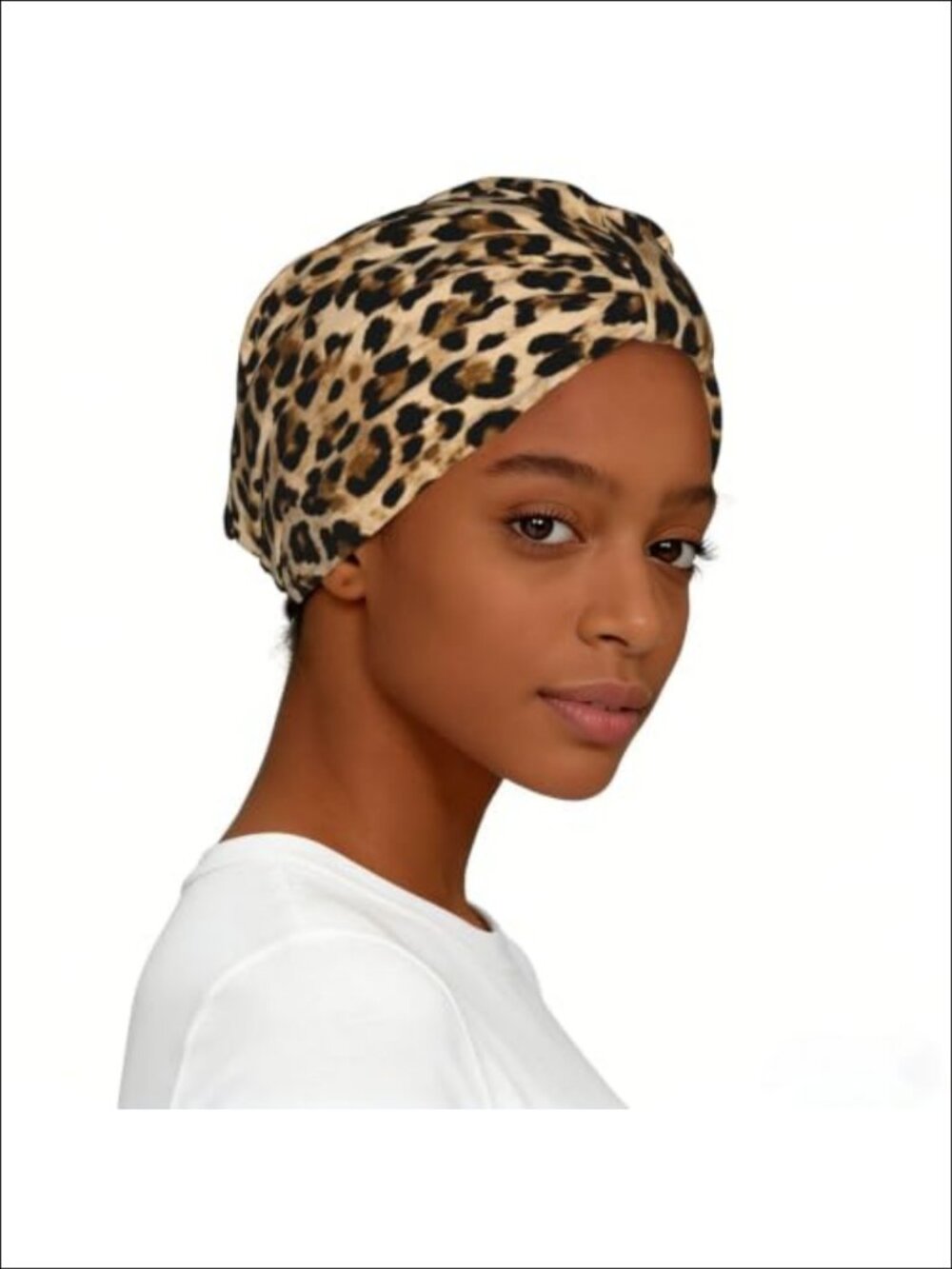 Women Pre-Tied Head Scarf Sleep Cap Stretchy Chemo Hat Bonnet